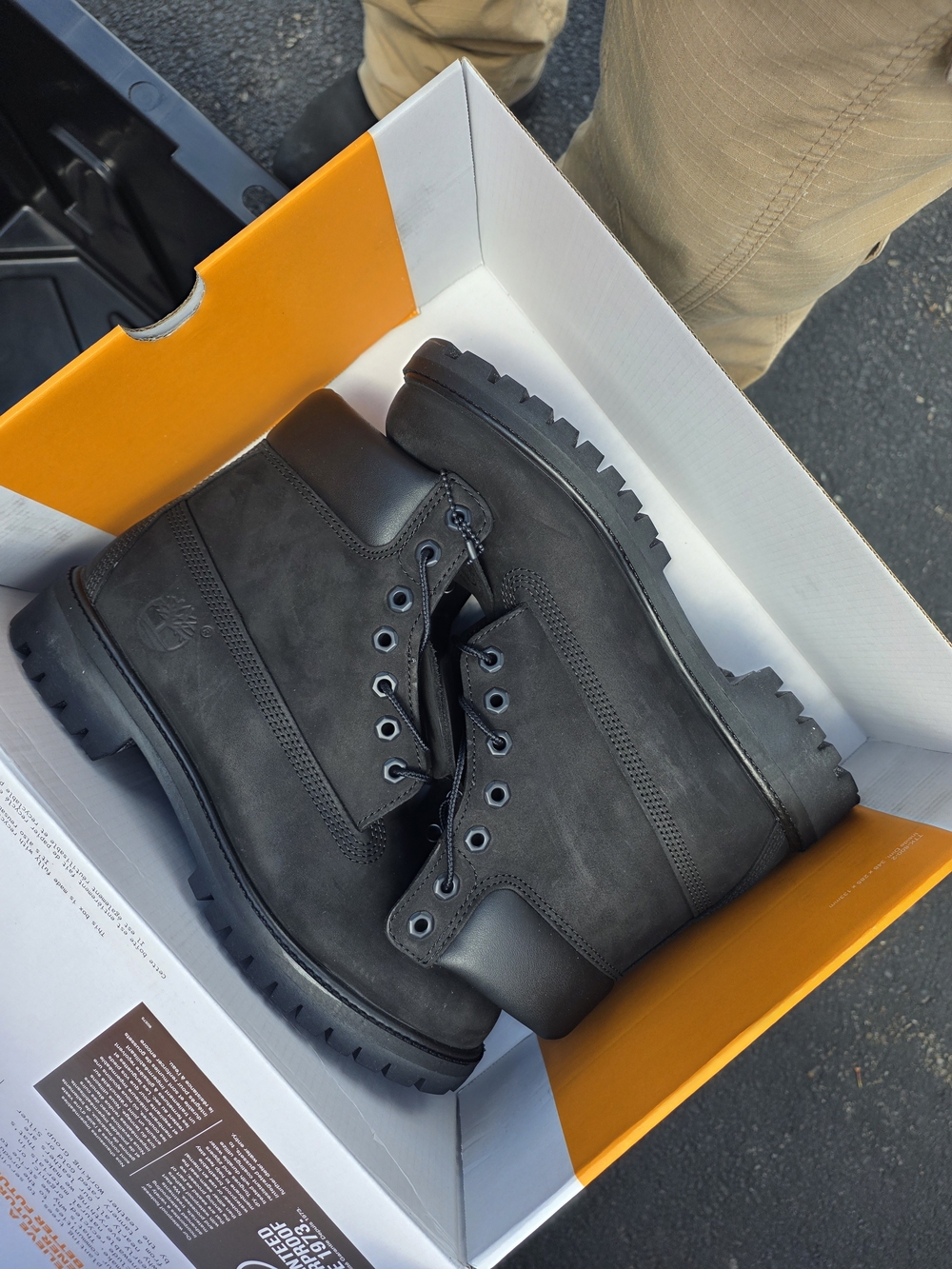 Timberland Men's Black 6-Inch Premium Waterproof Boot